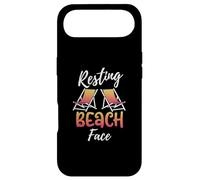 Carcasa para iPhone Air Resting Beach Face and Beach Chairs Funny Resting Beach Face