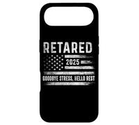 Carcasa para iPhone Air Retired 2025 Goodbye Stress Hello Rest Retirement Men Women