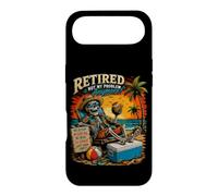 Carcasa para iPhone Air Retired Not My Problem Anymore Funny Beach Jubilación Diseño