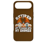 Carcasa para iPhone Air Retirement Whiskey Bourbon GNOME Mom and Dad Drinking Couple