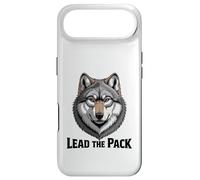 Carcasa para iPhone Air Retrato de Cabeza de Lobo Intenso lidera la Manada