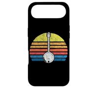 Carcasa para iPhone Air Retro Banjo Sun - Eighties Style Bluegrass Pickers Graphic
