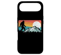 Carcasa para iPhone Air Retro Bigfoot Silhouette Rocky Mountains 80s Graphic
