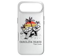 Carcasa para iPhone Air Retro Carolina Beach Cute Sea Turtle Art NC Vacaciones Familiares