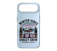 Carcasa para iPhone Air Retro Christmas Winter Vibes Ski Vacation Chalet Crew
