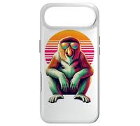 Carcasa para iPhone Air Retro Gafas De Sol Mono Narigudo