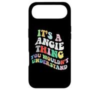 Carcasa para iPhone Air Retro Groovy es una Cosa Angie Que no entenderías