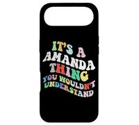Carcasa para iPhone Air Retro Groovy es una Cosa de Amanda Que no entenderías