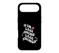 Carcasa para iPhone Air Retro Groovy Im Laci Doing Laci Things Funny Día de la Madre