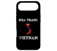 Carcasa para iPhone Air Retro Nha Trang Vietnam Bandera de Vietnam Envejecida
