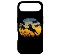 Carcasa para iPhone Air Retro Night Garden Sunset Nature Old English Bulldog Lover
