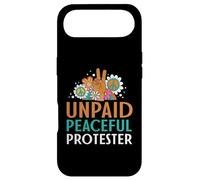 Carcasa para iPhone Air Retro Peace Sign Flowers Groovy Unpaid Peaceful Protester