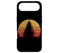 Carcasa para iPhone Air Retro Sun Minimalist Pine Tree Design - Graphic 80's