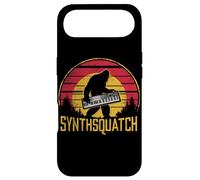 Carcasa para iPhone Air Retro Synthsquatch Música Sintetizador Amante Atardecer Vintage