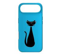 Carcasa para iPhone Air Retro Vintage Mod Atomic Black Cat Eye Gafas Rockabilly