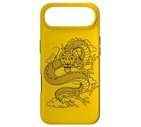 Carcasa para iPhone Air Retro Vintage Zodiac Lunar New Year Black Chinese Dragon