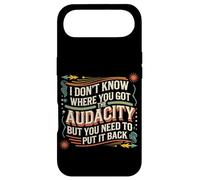 Carcasa para iPhone Air Return That Audacity to Where It Came from -