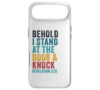 Carcasa para iPhone Air Revelation 3:20 I Stand at The Door and Knock - Jesus Quote