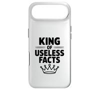 Carcasa para iPhone Air Rey de Hechos inútiles Funny Nerd Trivia Lover
