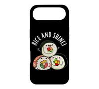 Carcasa para iPhone Air Rice and Shine Divertido Juego de Palabras de Sushi