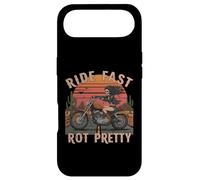 Carcasa para iPhone Air Ride Fast Rot Bastante Esqueleto Chica Biker Western