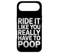 Carcasa para iPhone Air Ride It Like You Really Have To Poop Rider Racing -