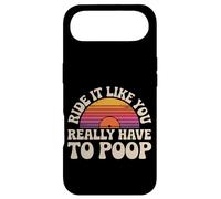 Carcasa para iPhone Air Ride It Like You Really Have To Poop Rider Racing -