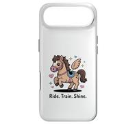 Carcasa para iPhone Air Ride Train Shine Cute Pony - Entrenador de equitación