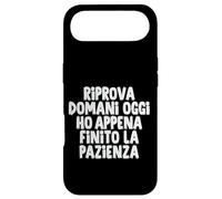 Carcasa para iPhone Air Riprova Domani, Hoy Ho Finito la Pazienza