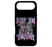 Carcasa para iPhone Air Rizz Em with The Tism Funny Autism Meme Autistic Racoon
