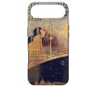 Carcasa para iPhone Air RMS Titanic 1912 Póster de Publicidad histórica Vintage