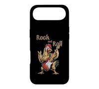 Carcasa para iPhone Air Rock and Roll Guitarra Pollo Vintage Rock Guitarrista Animal
