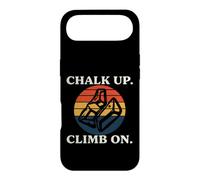 Carcasa para iPhone Air Rock Climbing Bouldering Chalk Up Climb On Retro Sunset