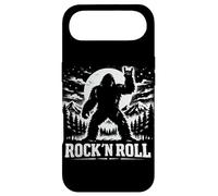 Carcasa para iPhone Air Rock N Roll Bigfoot Sasquatch Yeti Forest Heavy Metal