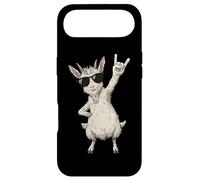 Carcasa para iPhone Air Rock On Goat - Señal de Mano con Gafas de