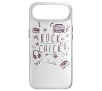 Carcasa para iPhone Air Rock Retro Doodle Años 80 Música Rock & Roll Mujeres Chicas
