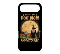 Carcasa para iPhone Air Rocking The Dog Mom and Witch Life Cavalier Halloween