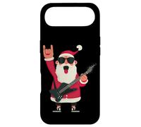 Carcasa para iPhone Air Rockstar Santa Negro Guitarra Eléctrica Gafas De Sol Cool Pose