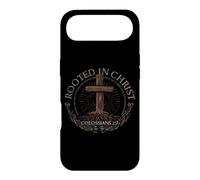 Carcasa para iPhone Air Rooted in Christ Shirt Jesus Shirt Vintage Cross Christian