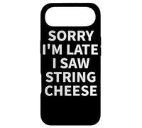 Carcasa para iPhone Air Ropa de Queso de Cuerda, diseño Divertido para Amantes de los quesos