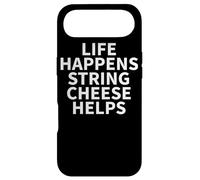 Carcasa para iPhone Air Ropa de Queso de Cuerda, Gran diseño Divertido para Amantes de los quesos