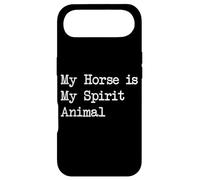 Carcasa para iPhone Air Ropa Ecuestre de Animales My Horse is My Spirit