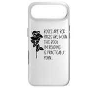 Carcasa para iPhone Air Roses Red Pages Are Worn I Don't Watch Porn I Read It Smutty