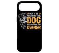 Carcasa para iPhone Air Rottweiler No le tengas Miedo al Perro Tenle Miedo al dueño