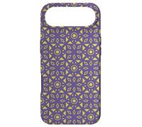 Carcasa para iPhone Air Royal Purple Yellow Triangle Circle Dots Round Art Pattern