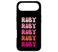 Carcasa para iPhone Air Ruby Retro Stack Design