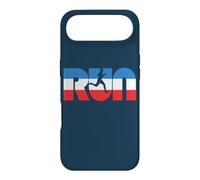 Carcasa para iPhone Air Run Vintage Red White & Blue Retro Runner Graphic