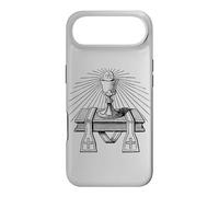 Carcasa para iPhone Air Sacerdocio Católico Eucaristía Cáliz Robó Arte Lineal