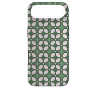 Carcasa para iPhone Air Sage Green Rounded Squares Geometric Art Nouveau Pattern
