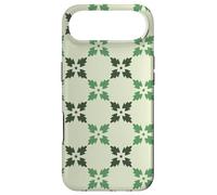 Carcasa para iPhone Air Sage Green Stars Leaves Cross Flower Nature-Inspired Pattern
